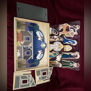 Melissa & Doug Wooden Nativity Set
